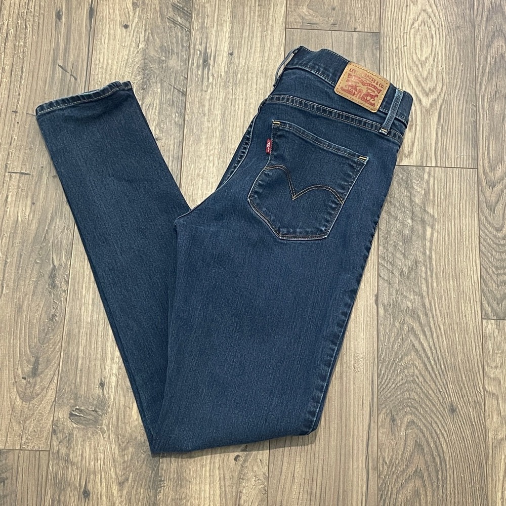 Levis 311 Shaping Skinny Jeans Womens 29x32 Dark Indigo Denim 19626-0001